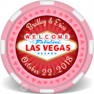 Wedding Poker Chips