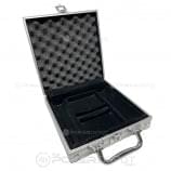100 chip aluminium poker case empty new
