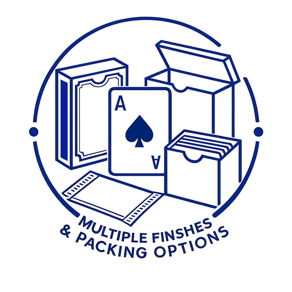 Multiple finishes & packaging options