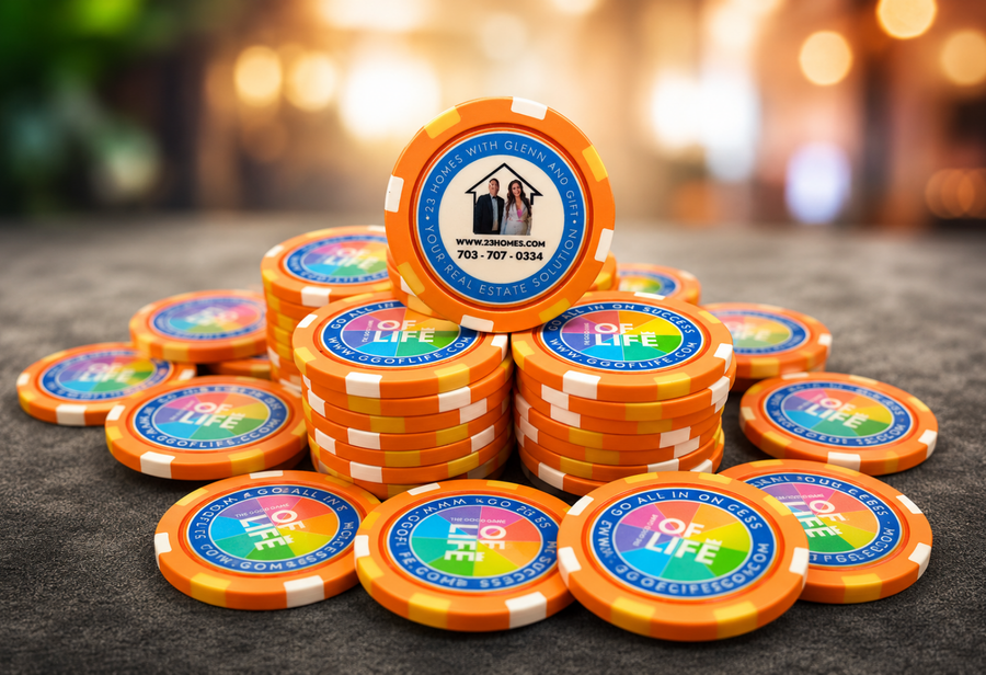 Why Poker Chips Work Better Than Traditional Business Cards