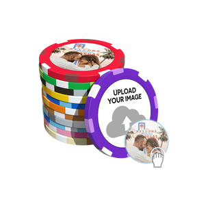 Wedding favor poker chips