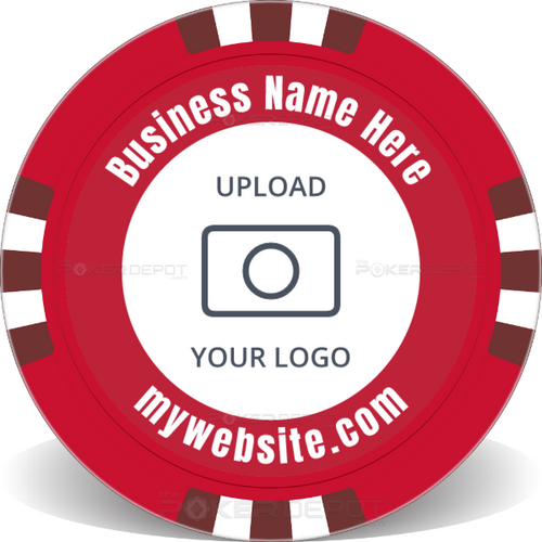 Business Card Poker Chip