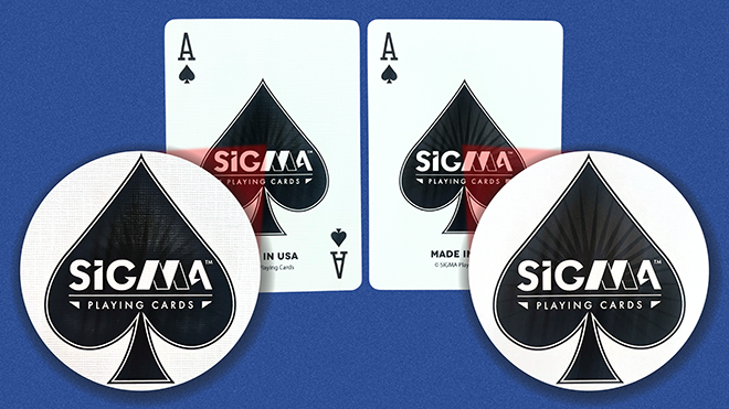 linen or smooth playing cards