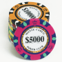 Monte Carlo Clay Poker Chips Sample Pack