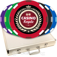 Crown Royal Custom Poker Chips Set