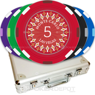 Monte Carlo Casino Custom Poker Chips Set