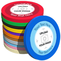 solid poker chip design